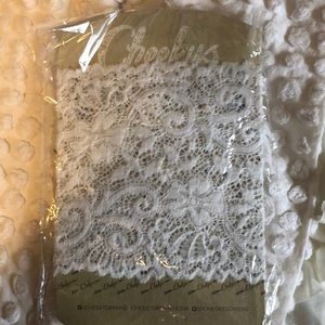 Cheekys lace boot cuff